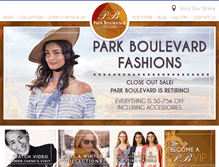 Tablet Screenshot of parkboulevard.ca